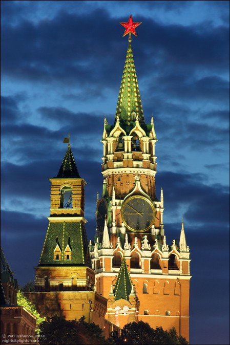 Фото - Спасская башня Московского Кремля