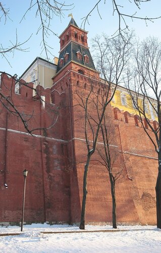 Комендантская башня Кремля в Москве