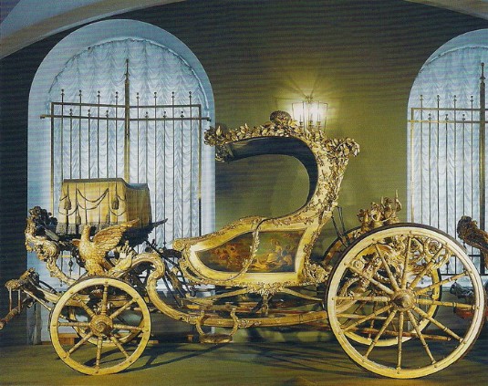 Летняя коляска Екатерины Второй - подарок графа Орлова